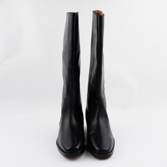 New MADEWELL The Antoine Tall Boot in Black Leather - Picture 5 of 8